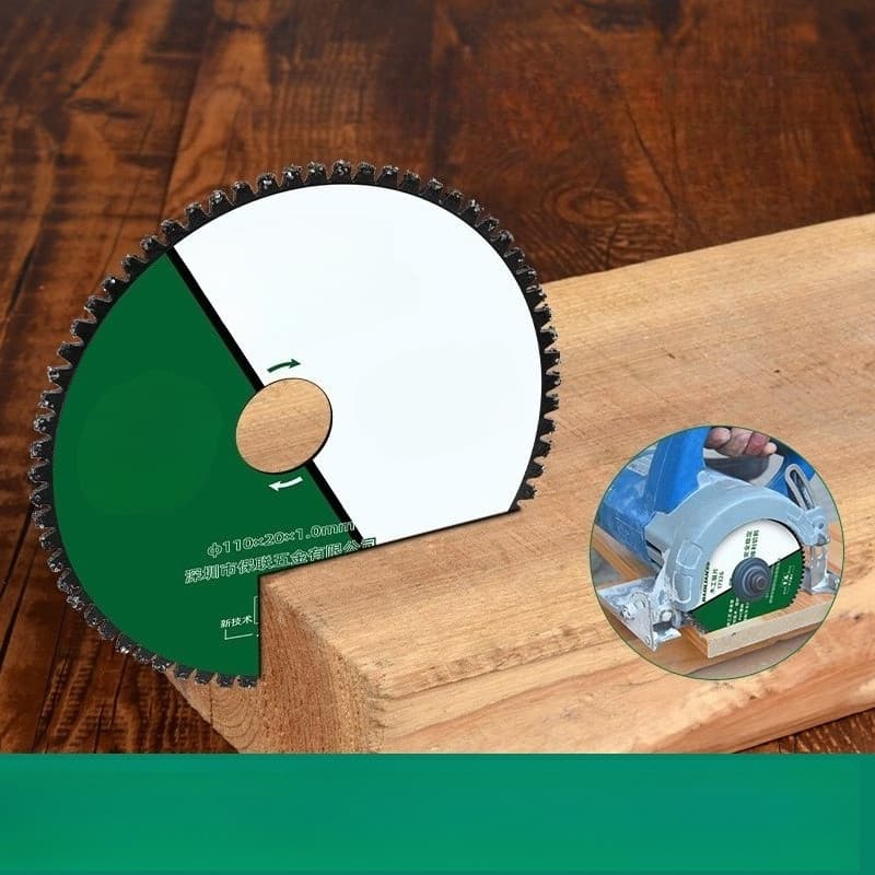 Disco De Corte Com Ponta De Carboneto De Lâmina De Serra Circular Multiuso Para Madeira , Alumínio , PVC , Plástico , Ad