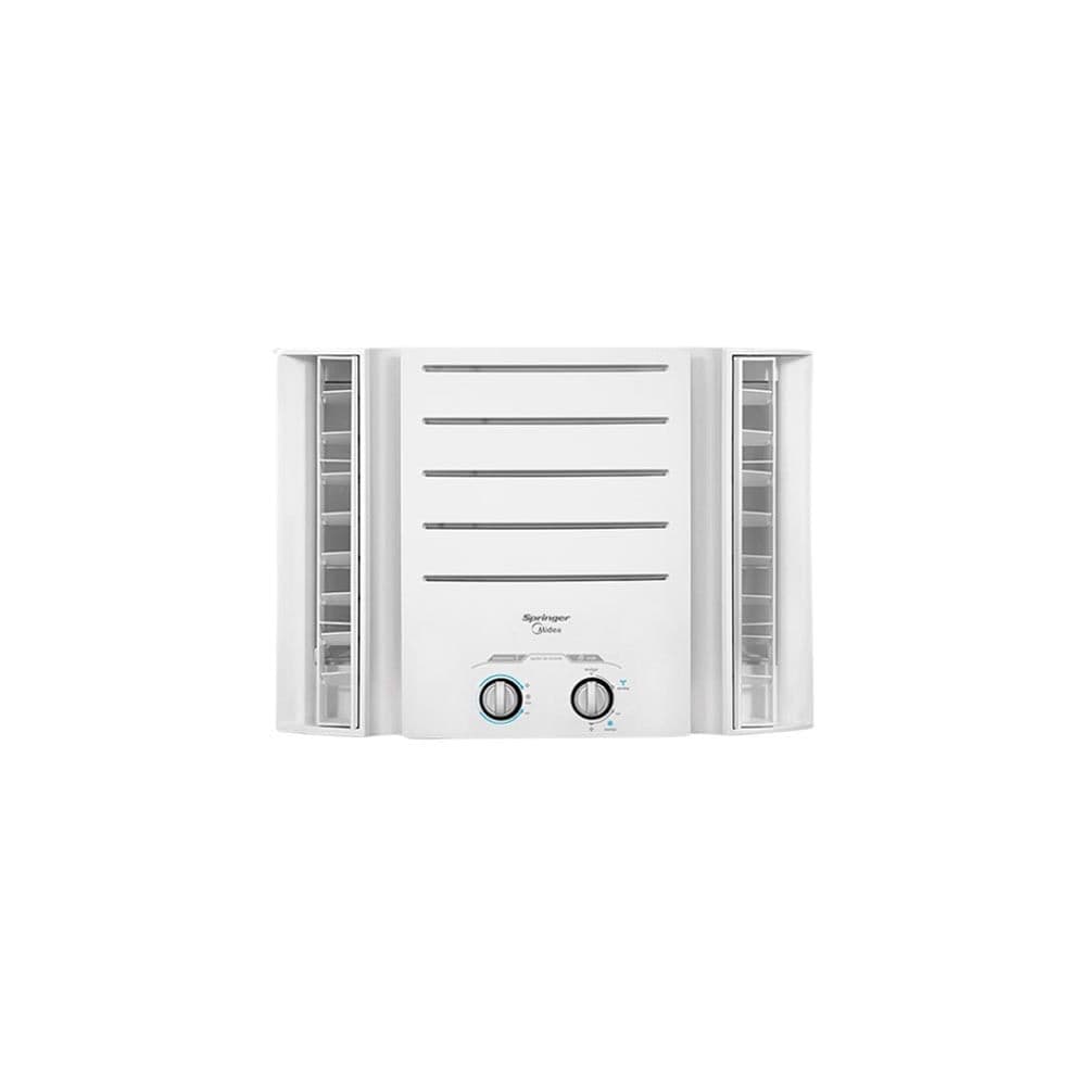 Ar condicionado de janela branco Springer Midea, controles frontal