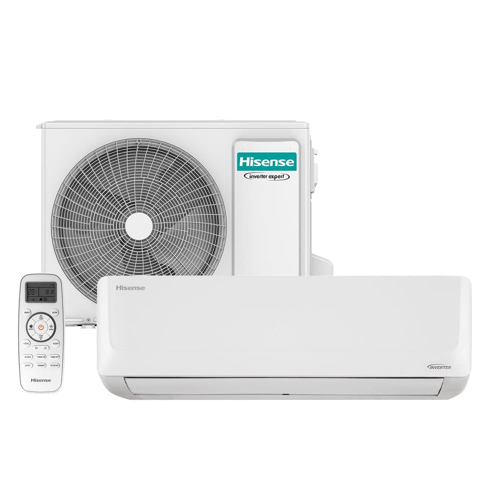 Ar condicionado split Hi Wall Hisense Wi-Fi 9000 BTU/h, branco, com controle remoto