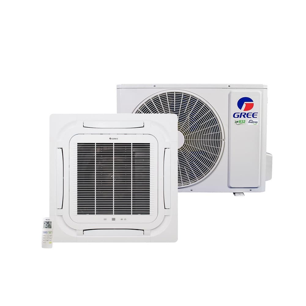 Ar Condicionado Split Cassete Gree G-Prime Compact Inverter 24000 BTU/h Frio Monofásico