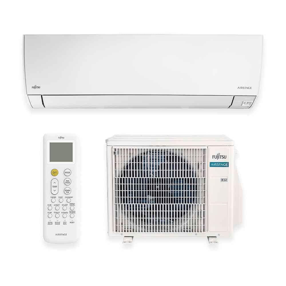 Ar Condicionado Split Hi Wall Fujitsu Inverter Airstage Premium 9.000 Btus Quente e Frio 220v R-32