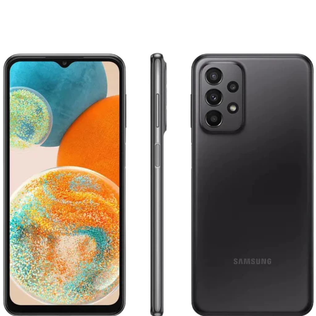 Smartphone Galaxy A23 256 Gb/8 De RAM Tela De 6.5 " , Processador Octa-core De Câmera Quádrupla De 50 Mp-Novo