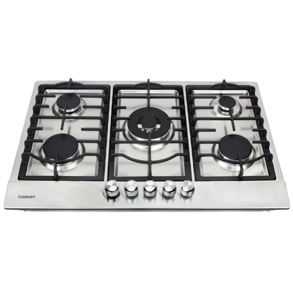 Cooktop a gás Cuisinart Casual Cooking 5 bocas 90 cm inox 220V
