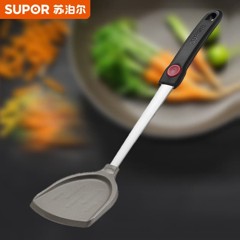 Supor espátula de Silicone espátula doméstica antiaderente Pan espátula especial utensílios de cozinha colher de fritar 