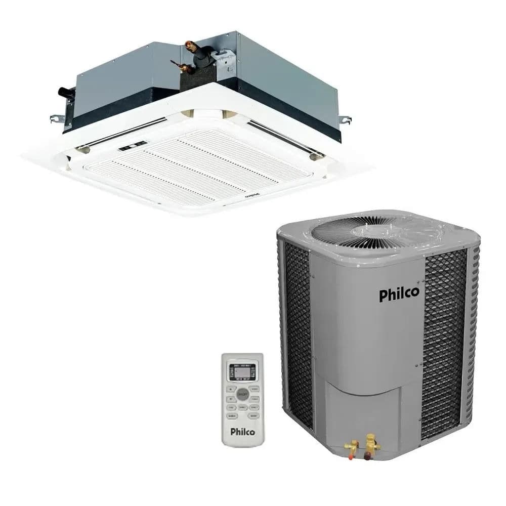 Ar Condicionado Split Cassete Philco 36000 BTU com Controle Remoto