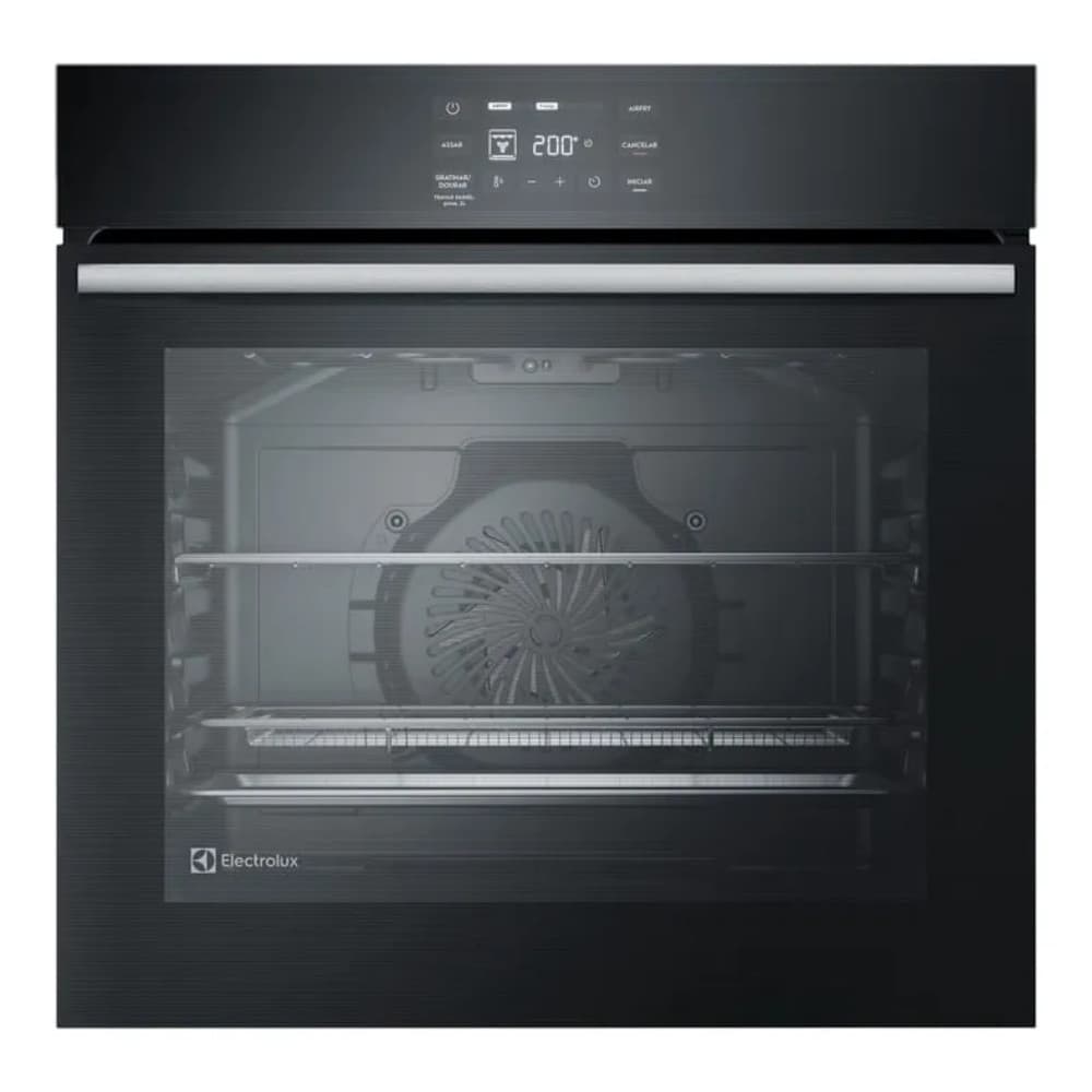 Forno de Embutir Elétrico Electrolux OE8EA 80L Experience AirFryer PerfectCook360 220V - Touch Preto