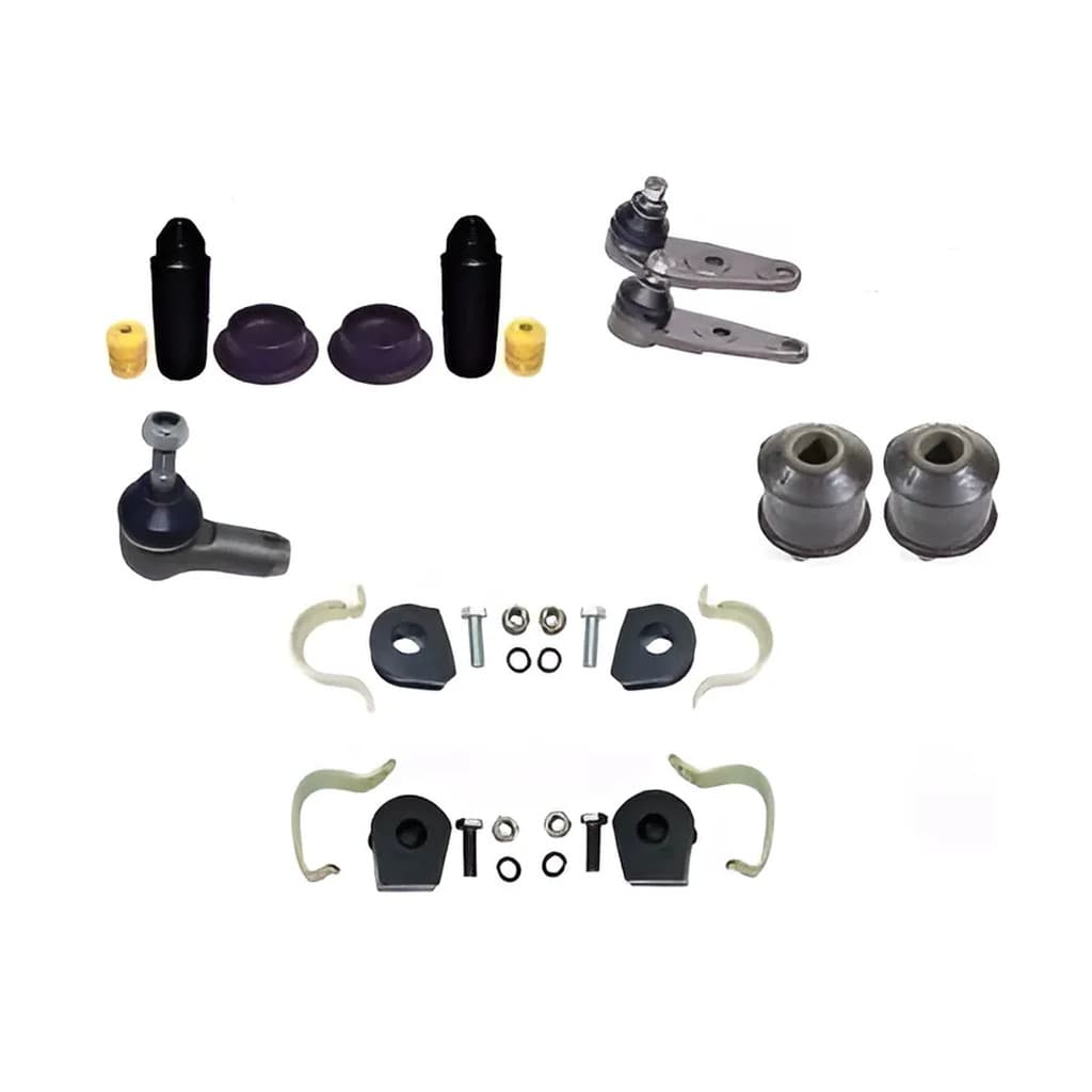 KIT SUSPENSÃO + DIREÇÃO GOL PARATI SAVEIRO G3 G4 COM DIREÇÃO MECÂNICA
