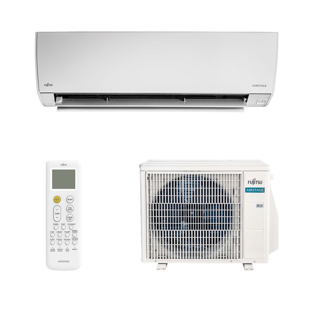 Ar Condicionado Split Hi Wall Fujitsu Airstage Premium Inverter 12.000 Btus Quente e Frio 220v R-32