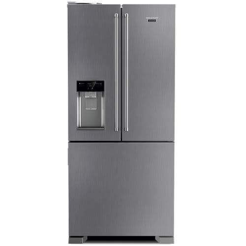 Geladeira Brastemp Gourmand Frost Free French Door 515L Inox 110V BRH86ARANA
