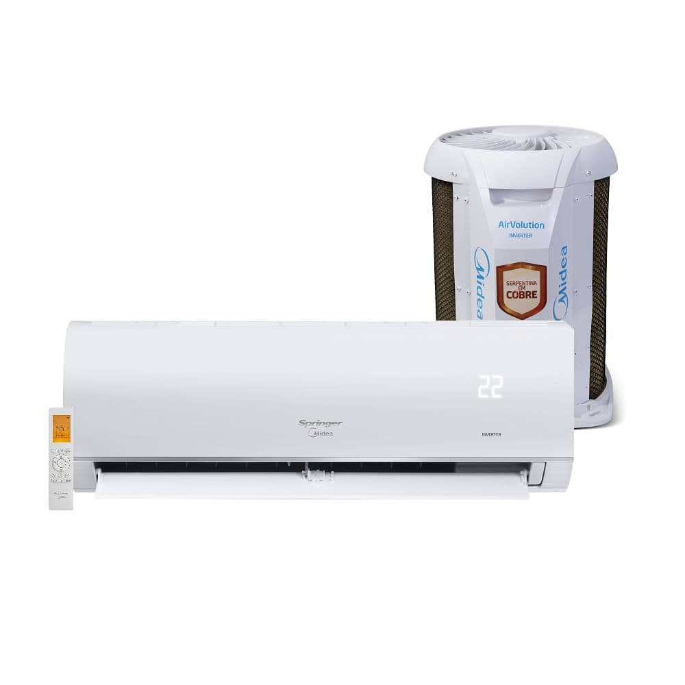Ar Condicionado Split Hi Wall Inverter Midea AirVolution Connect 22000 BTU/h Frio