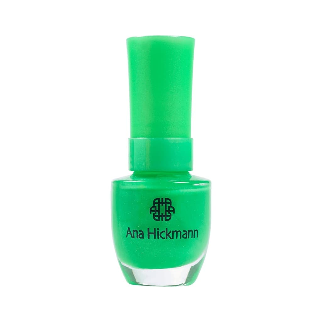 Esmalte Ana Hickmann Green Neon Verde Neon Vibrante