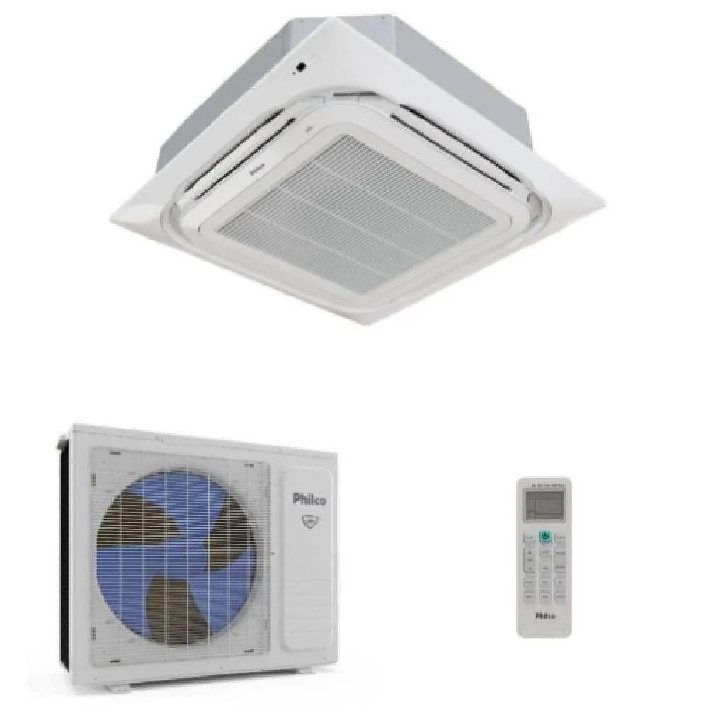 Ar condicionado split cassete Philco Eco Inverter 36000 BTU Frio 220V PAC36000ICFM16 com controle remoto