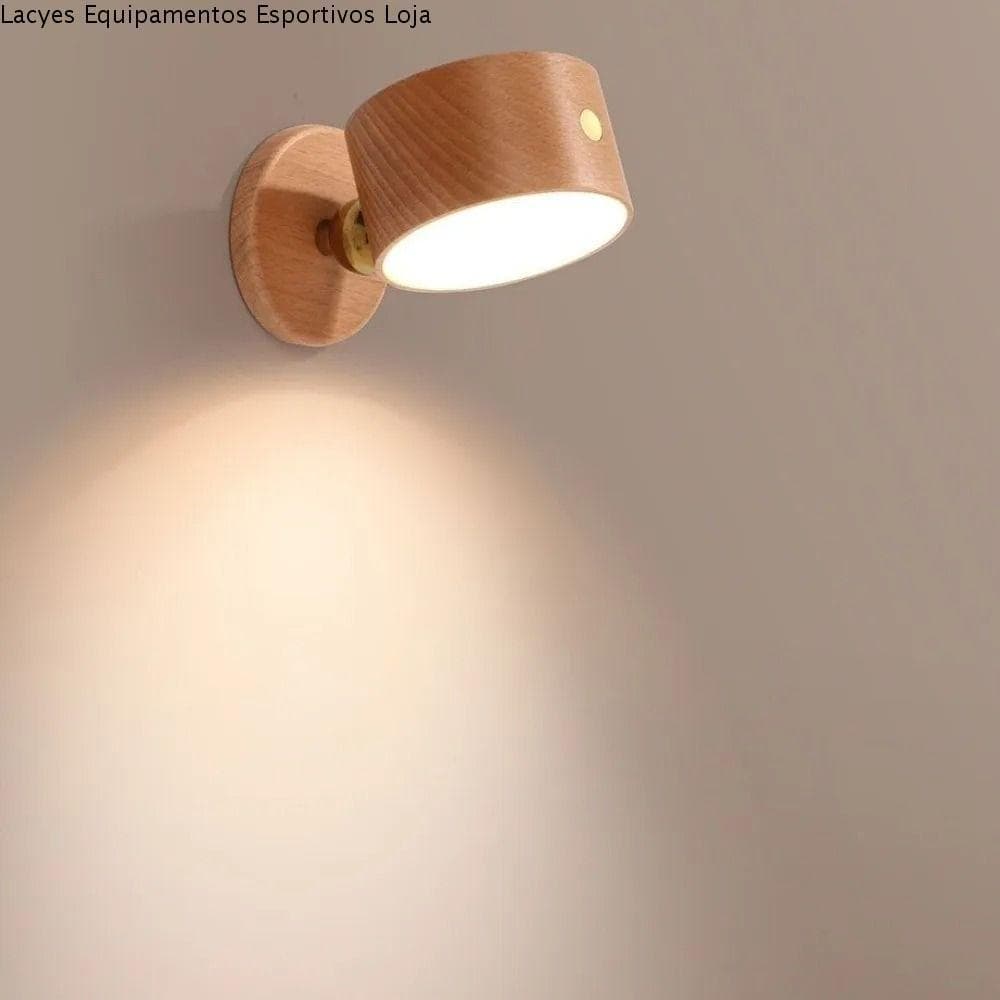 Arandela LED LACYES de parede com controle de toque e luz noturna