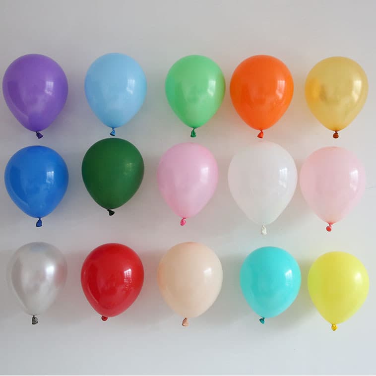 17cm redondo pequenos balões céu quente céu quente casamento boca longa balão casamento sala de casamento aniversário fu