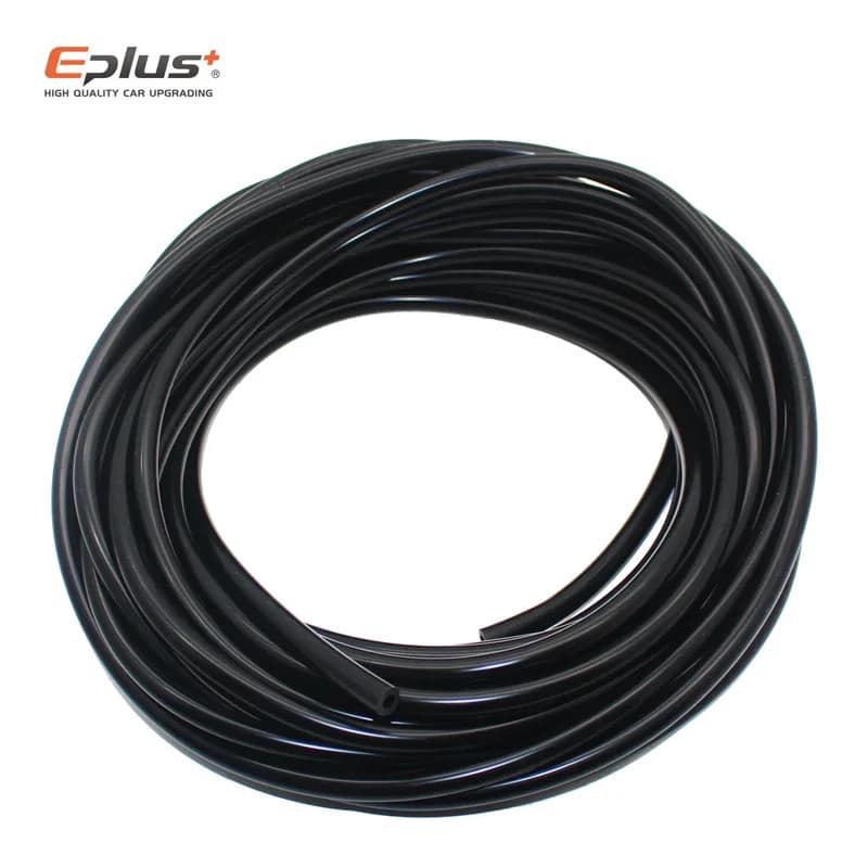 Mangueira de silicone preta Eplus resistente a altas temperaturas