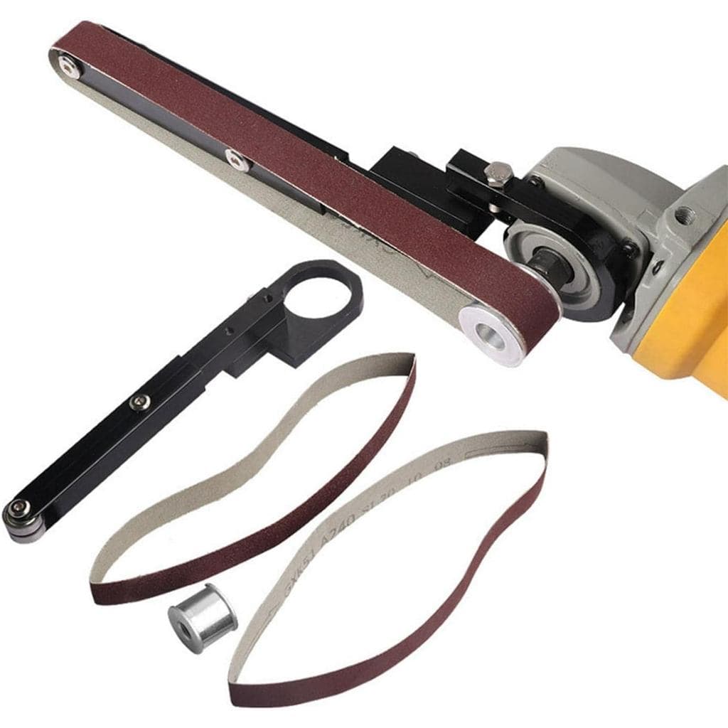 Acessório para Lixadeira de Cinta e Polidora, Mini Esmerilhadeira Angular Modificada para Lixar com Cinta, Kit de Conver