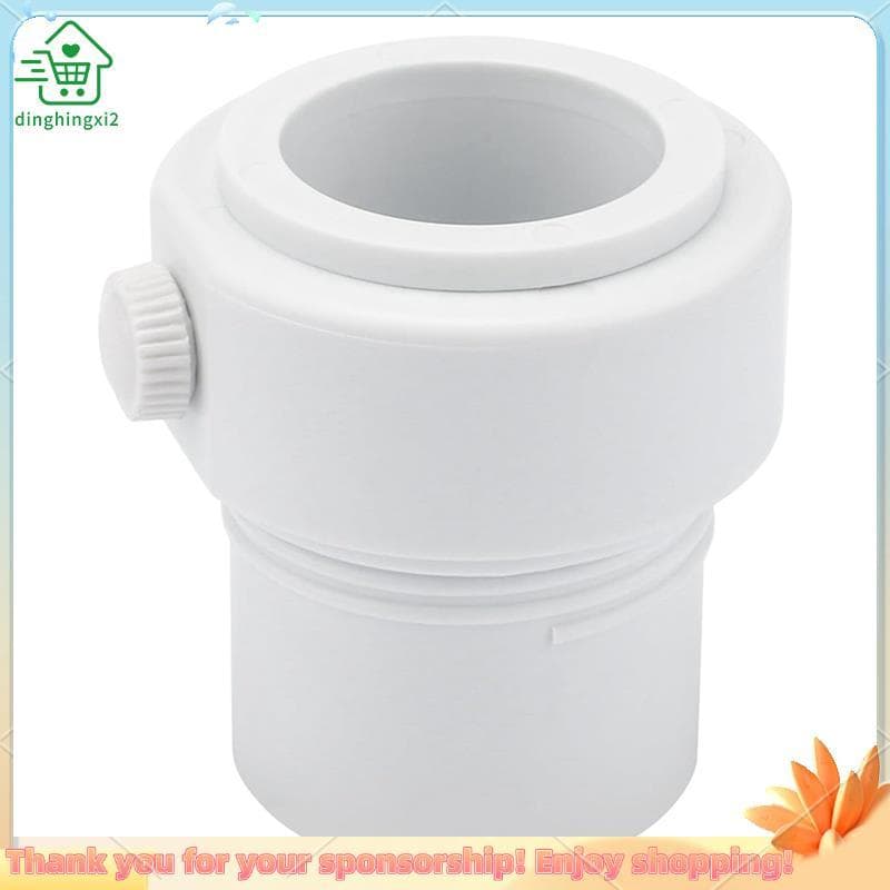 Adaptador de piscina branco com design de guarda-chuva para polo estabilizador
