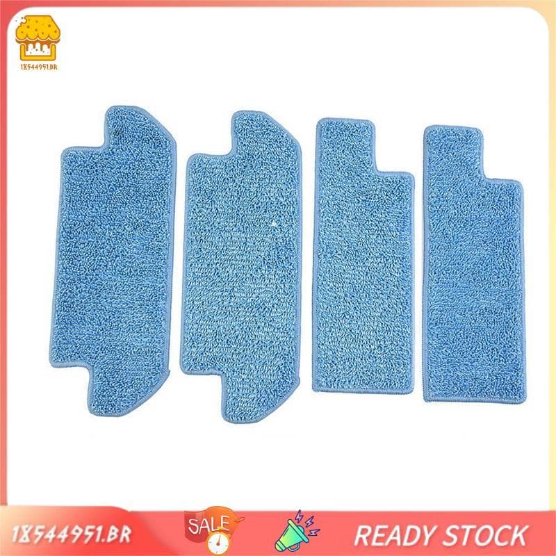 Kit de almofadas de limpeza para aspirador Legee 669, quatro peças, cor azul claro