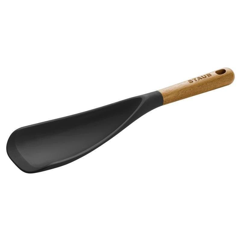 Espátula de silicone multifuncional com cabo de madeira da marca Staub