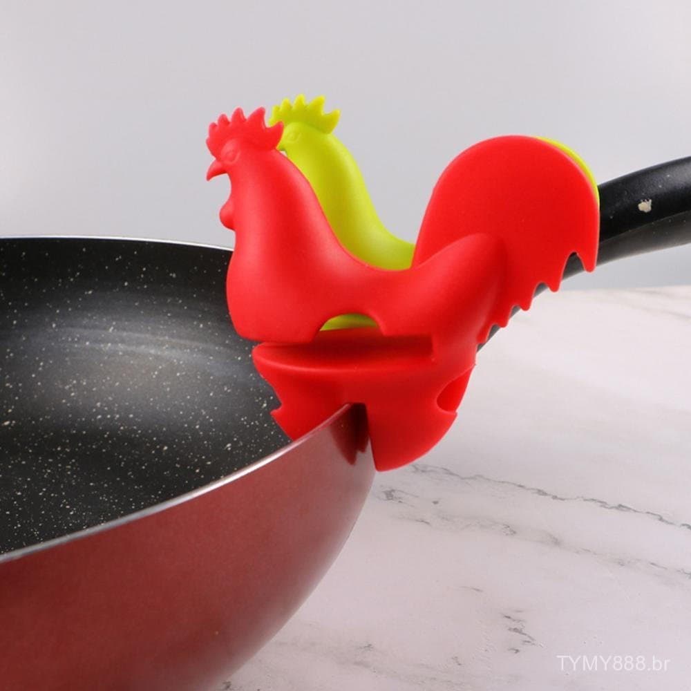 Suporte para Utensílios de Cozinha, para Tampas, Prevenção de Transbordamento, Suporte Antivazamento, Descanso para Pane