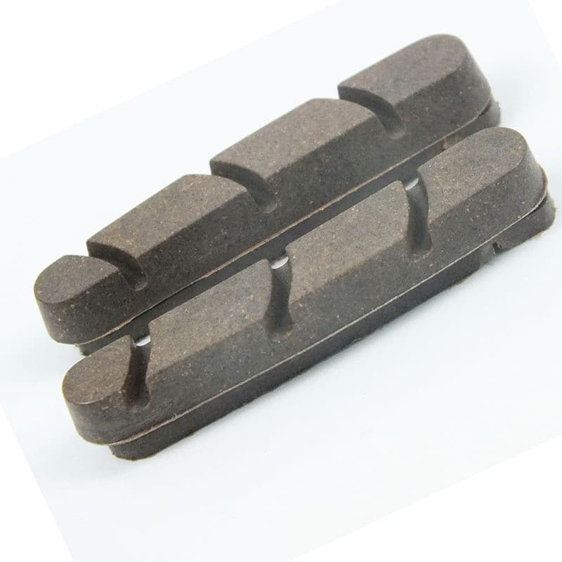 Pastilhas de freio para bicicleta de estrada, pastilhas de freio de cortiça, pastilhas de freio específicas para aros de