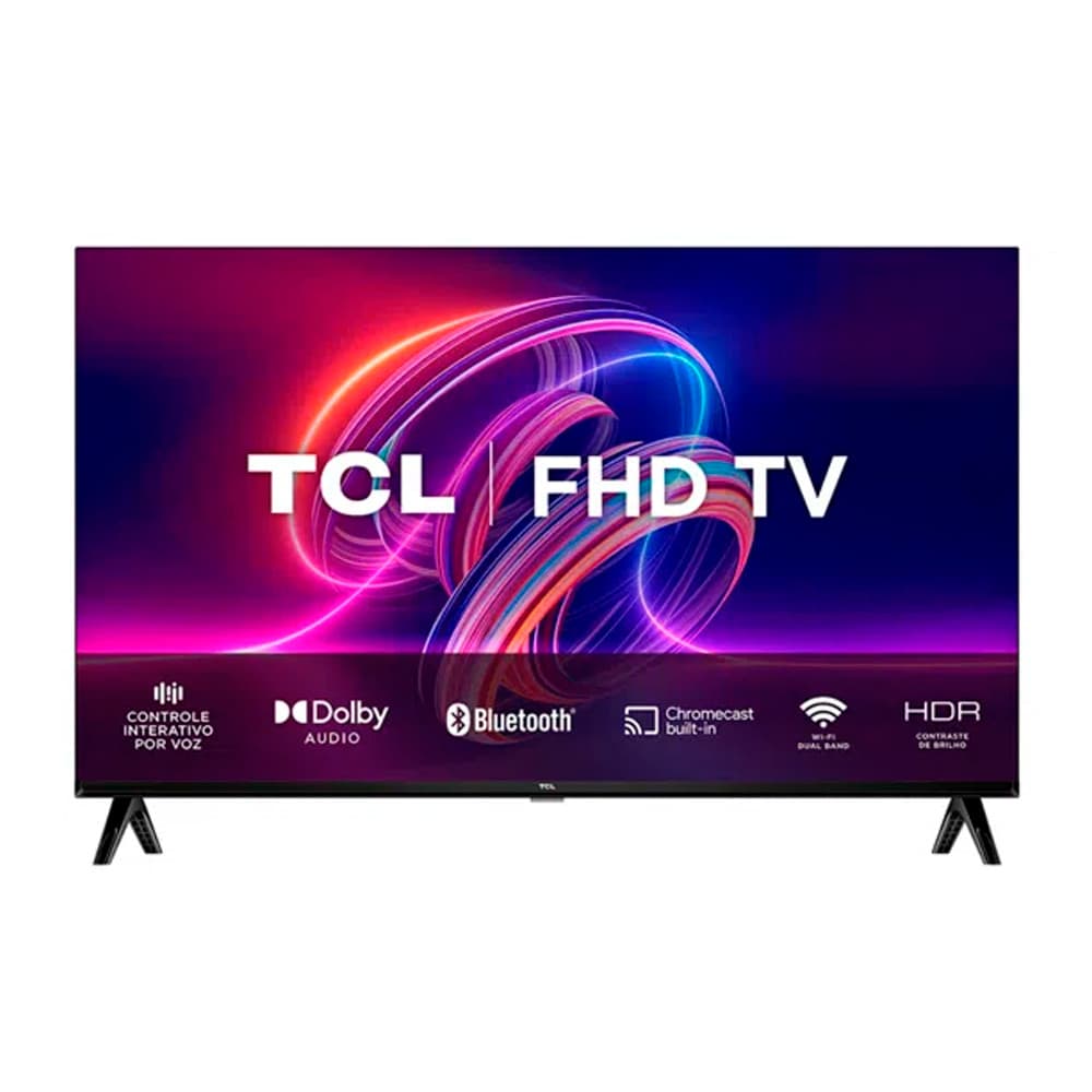 Smart TV TCL 32 polegadas FHD Android TV com Chromecast integrado