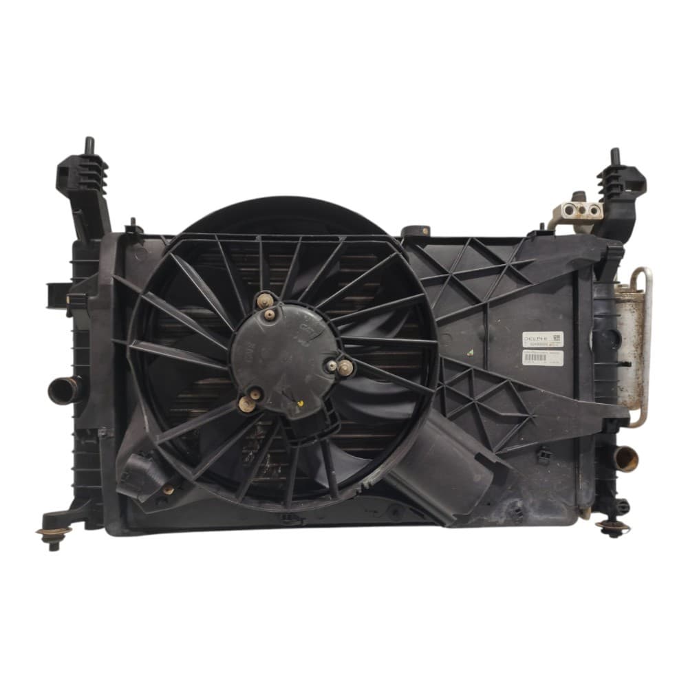 Kit Radiador Gm Meriva 1.8 2009 - Preto