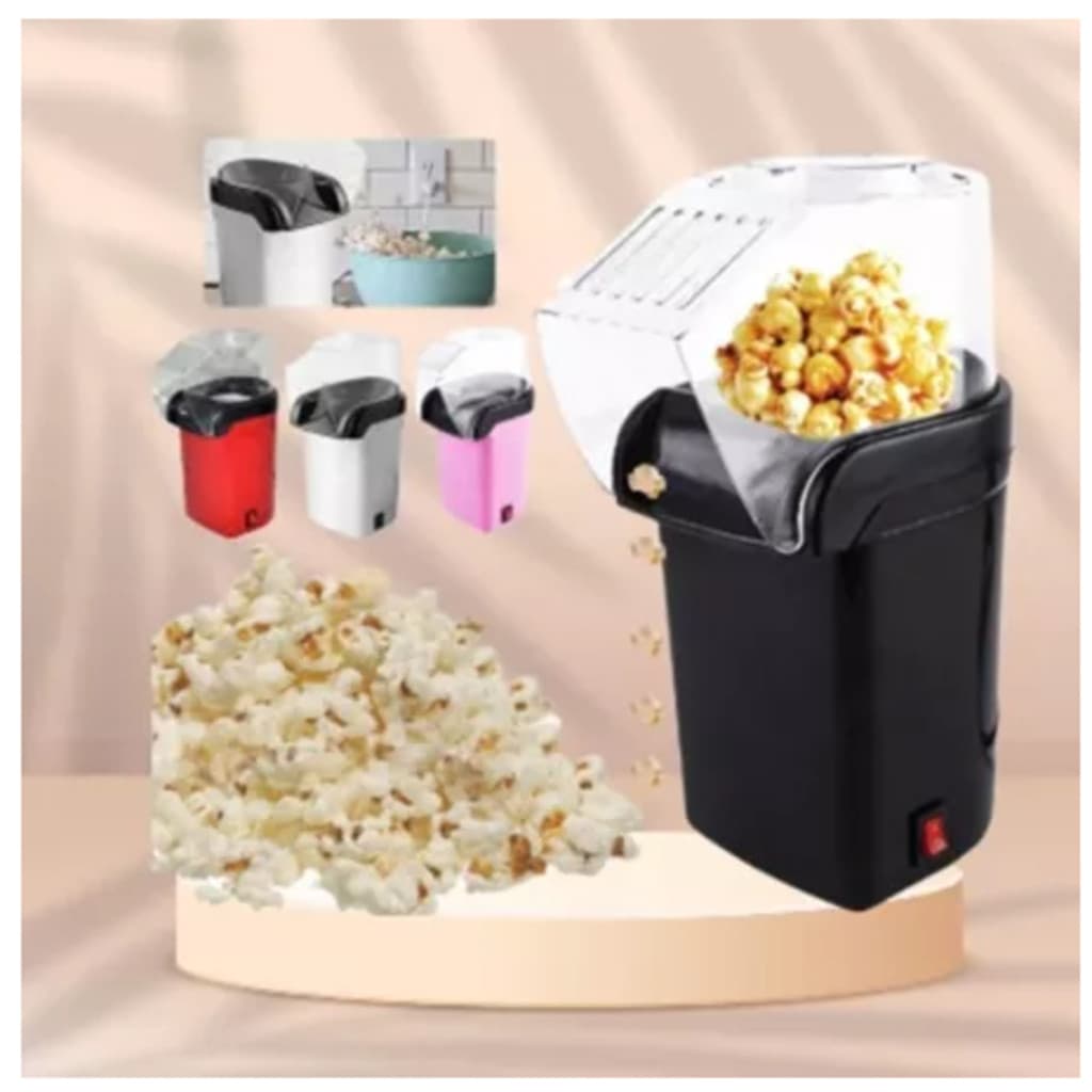 Pipoqueira Elétrica Popcorn Maker 110V-220V Pipoca Sem Óleo-BYB