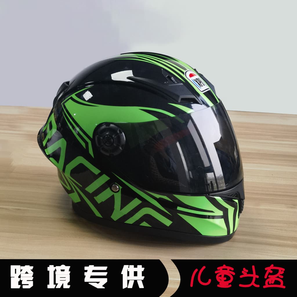 25 Novo Modelo de Kart Infantil Motocicleta Legal Capacete Completo Capacete de Segurança Capacete para Quatro Estações