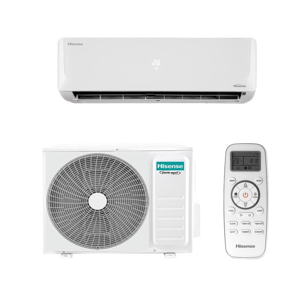 Ar condicionado split Hisense Wi-Fi, 30.000 Btus, quente e frio, 220V, R32, com controle remoto