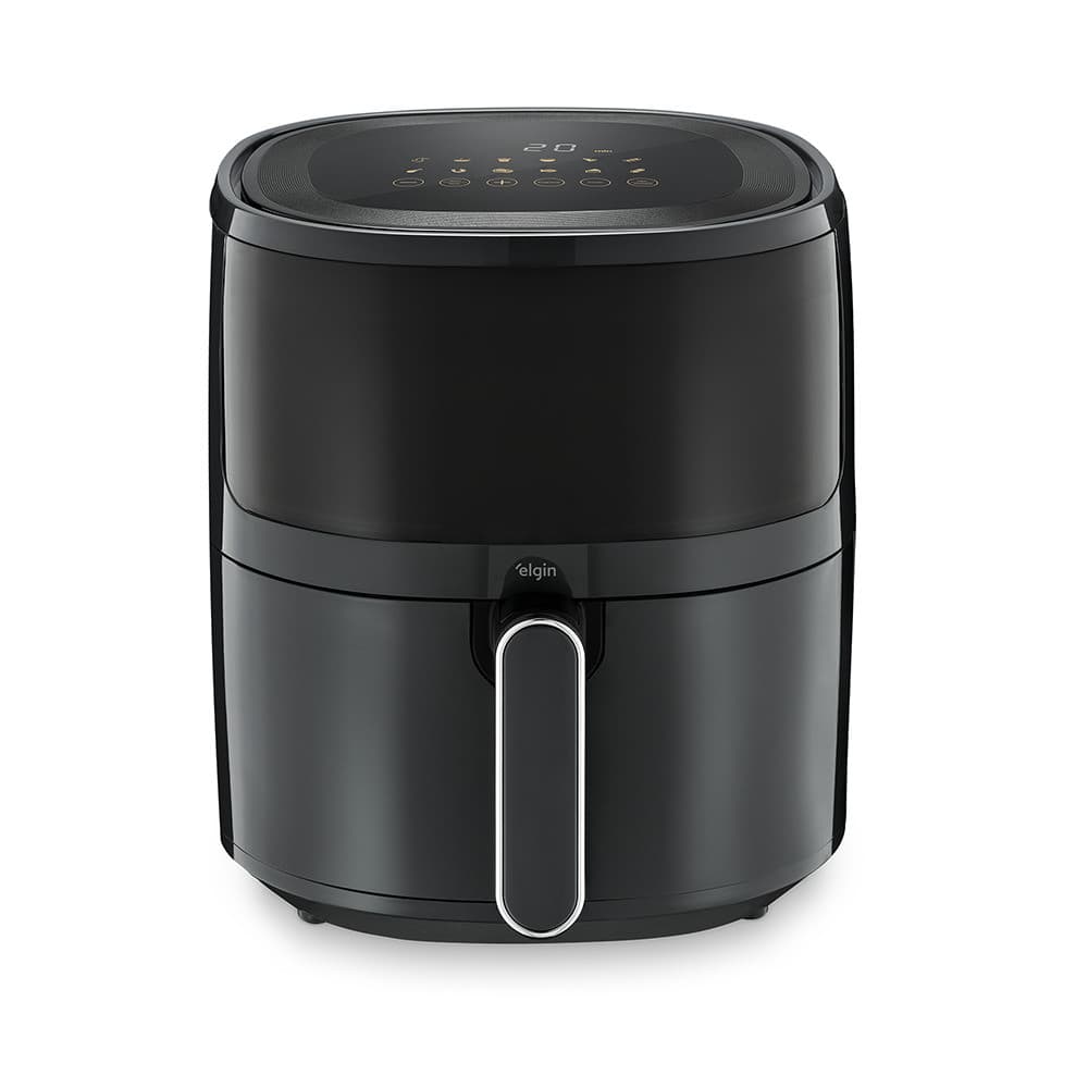 Fritadeira Air Fryer Visio Fry 5L com Painel Touch Digital, Preto