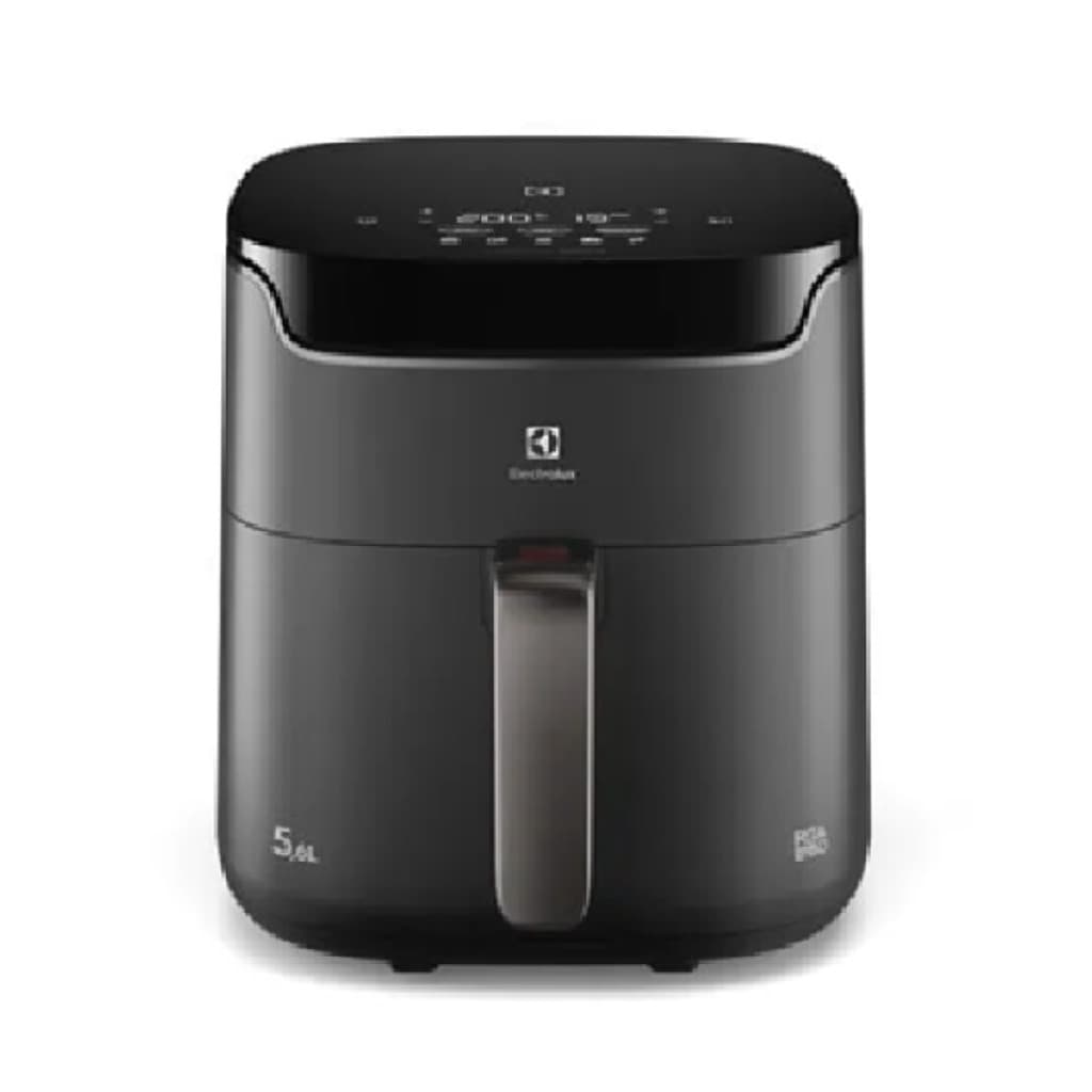 Fritadeira elétrica Electrolux 5,6L cinza 1400W com design digital