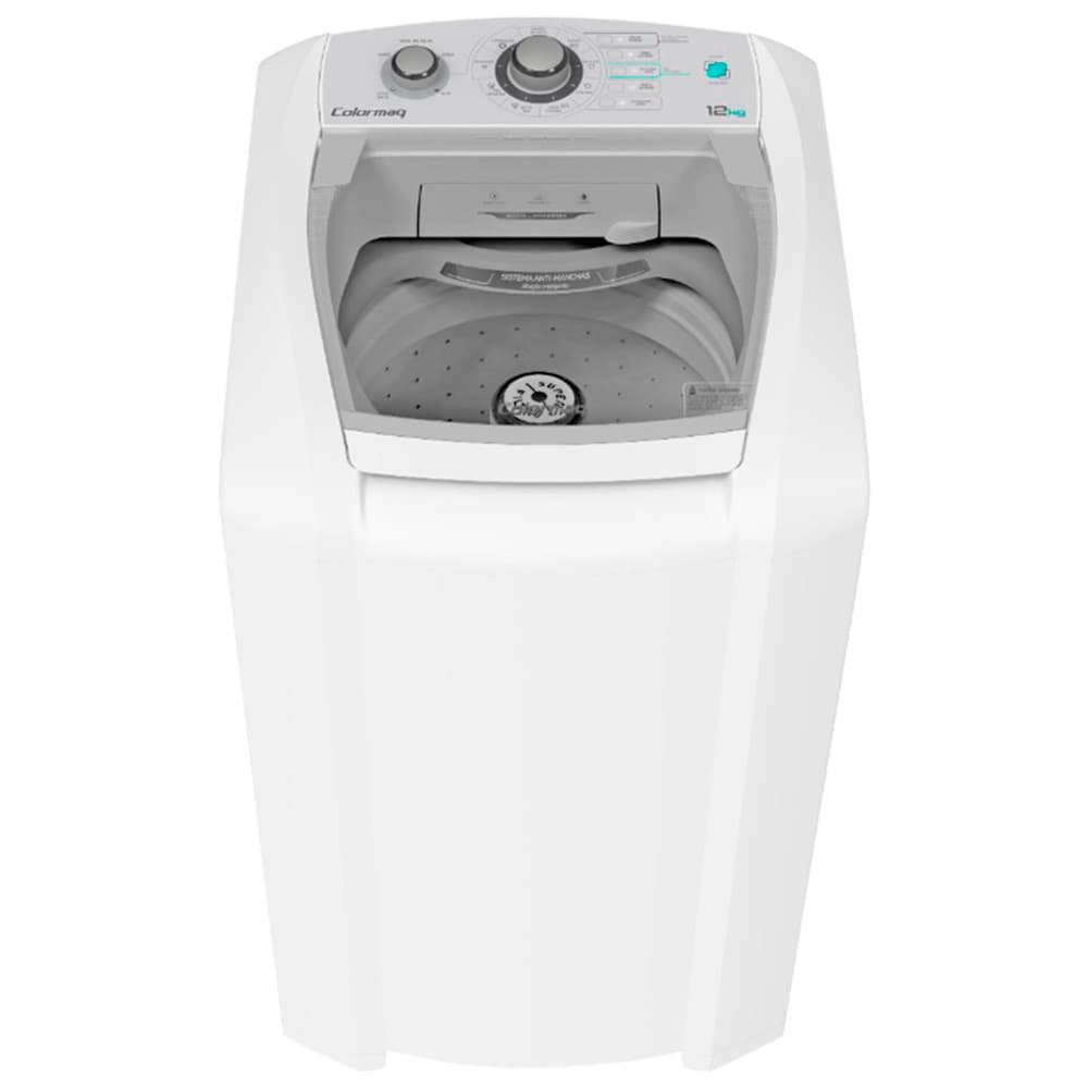 Lavadora de Roupas Colormaq 12Kg Automática LCA12 Branca 110V