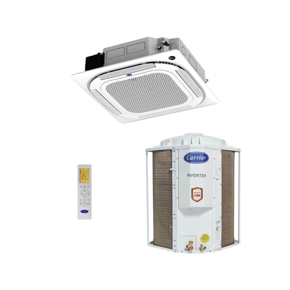 Ar Condicionado Split Cassete Carrier 60.000 BTUs com Controle Remoto