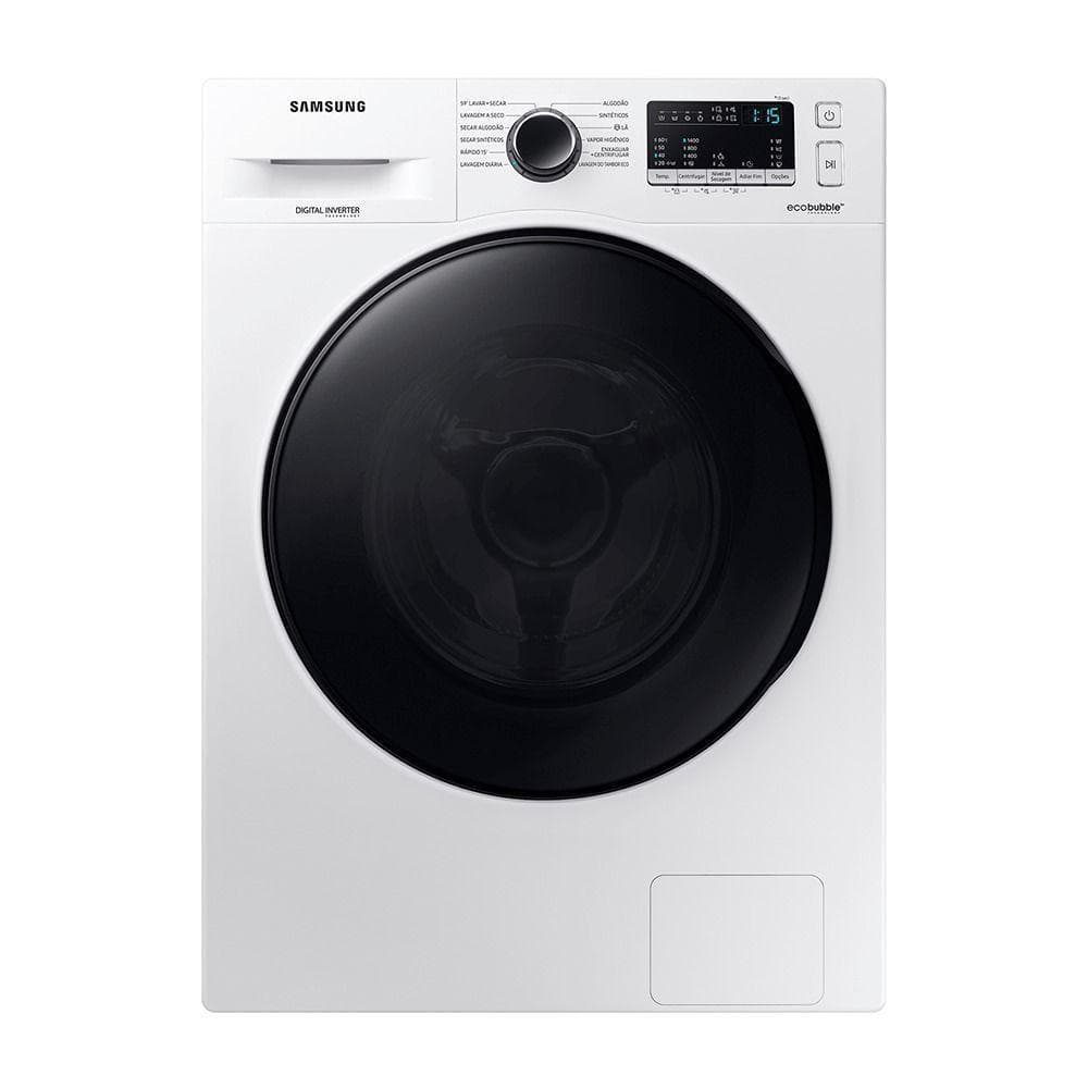 Lava E Seca Samsung 11kg WD11A Digital Inverter Ecobubble Branca 127V Branco