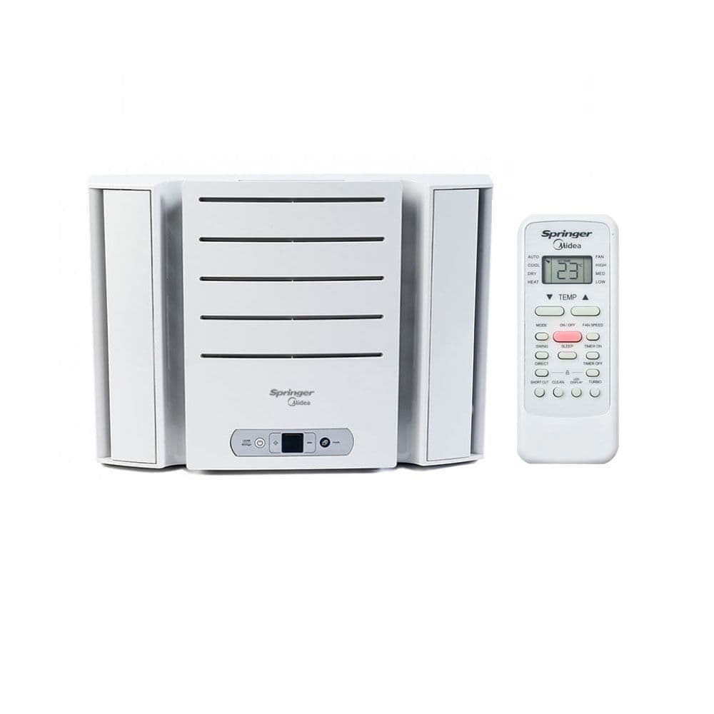 Ar Condicionado de Janela Springer Midea 7.500 Btus Frio com Controle Remoto