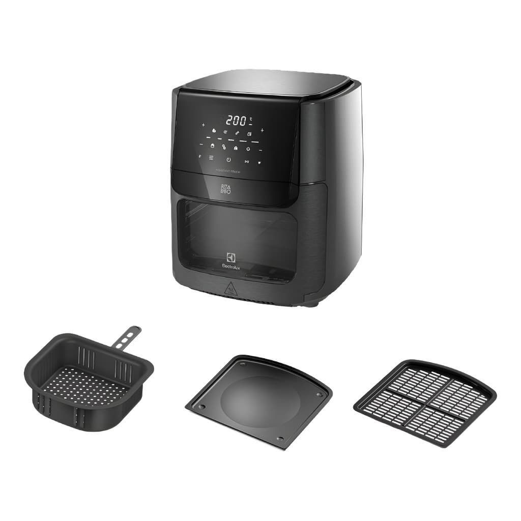 Fritadeira Elétrica Electrolux EAF85 12L Grafite com Acessórios