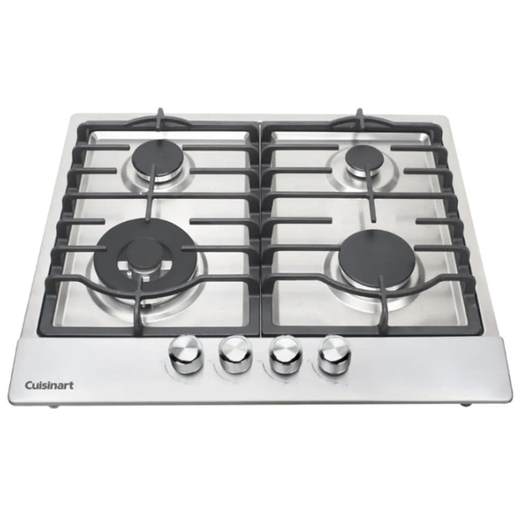Cooktop a Gás Cuisinart Casual Cooking 4 Bocas 60Cm Inox 220V 4093180001