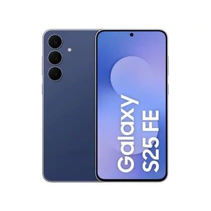 Smartphone Samsung Galaxy S25 FE 5G 128GB Azul Marinho, RAM 8GB, Câmera 50MP, Selfie de 12MP, Tela 6.7"