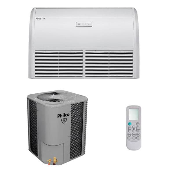Ar condicionado Philco Inverter 55.000 Btus branco com controle remoto