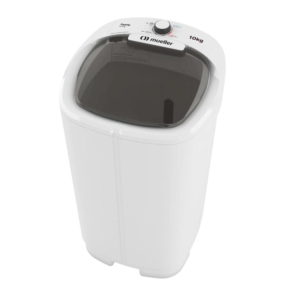 Lavadora De Roupa Semiautomática Family Lite 10kg 127v Branco Mueller 