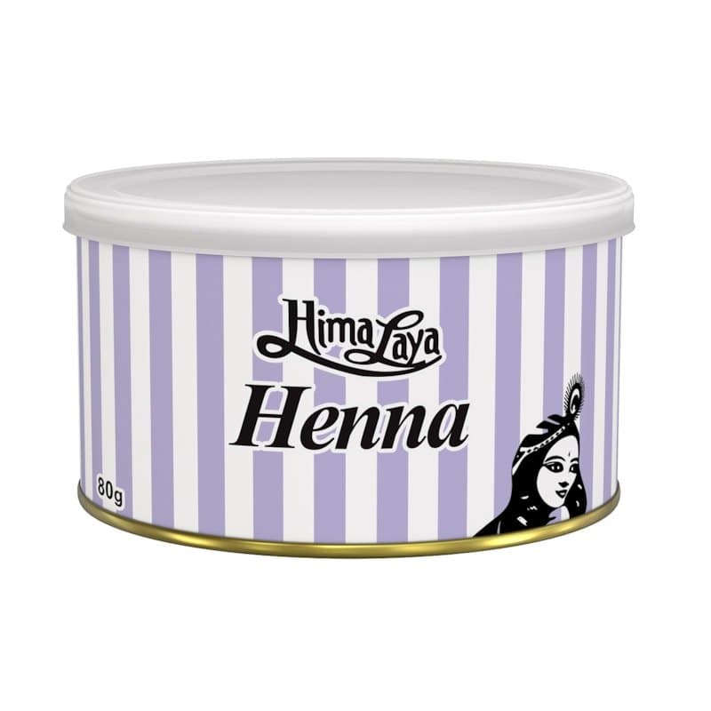 Coloração Henna em Pó Himalaya Lata 80 gr Vinho