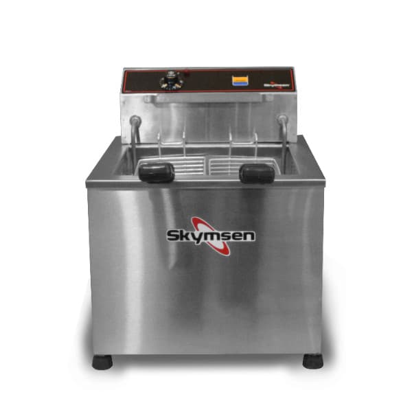 Fritadeira elétrica de mesa Skymsen 15 litros inox 5000W