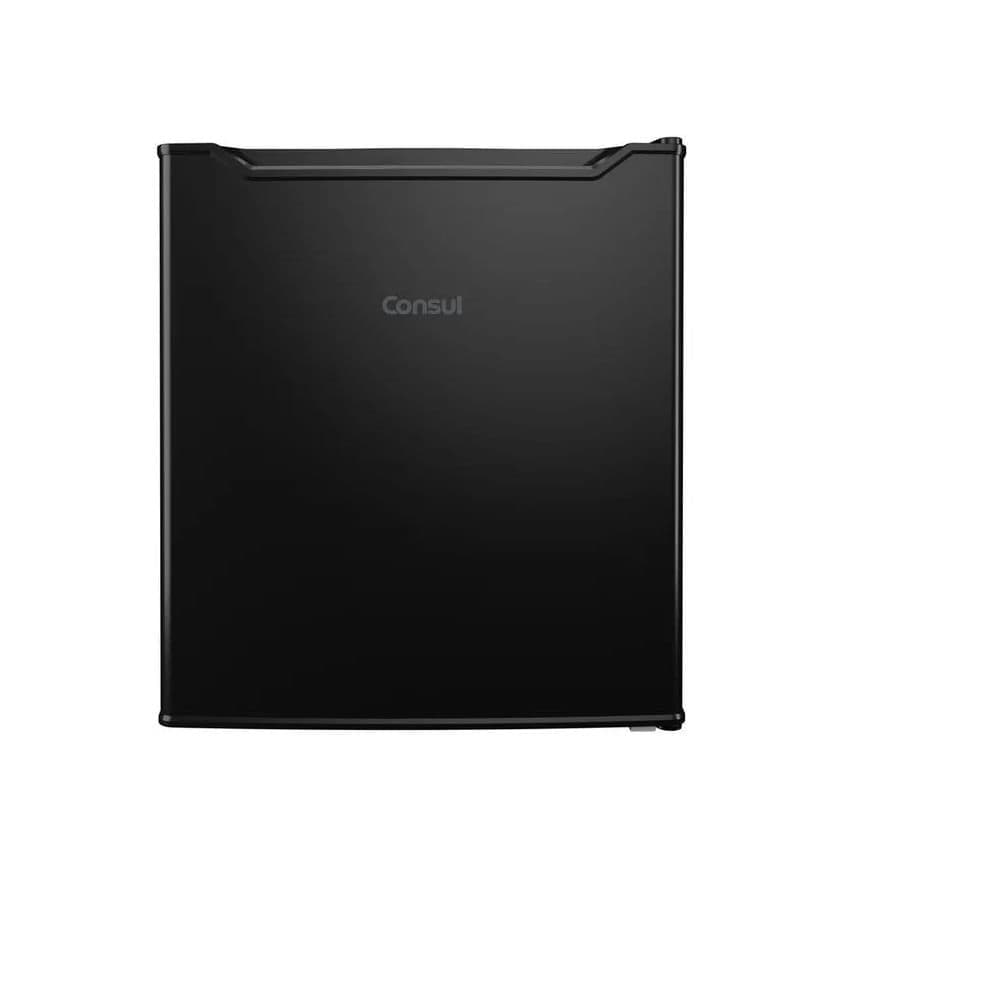 Frigobar Consul 47 Litros Preto CRC04AE – 127 Volts em fundo branco