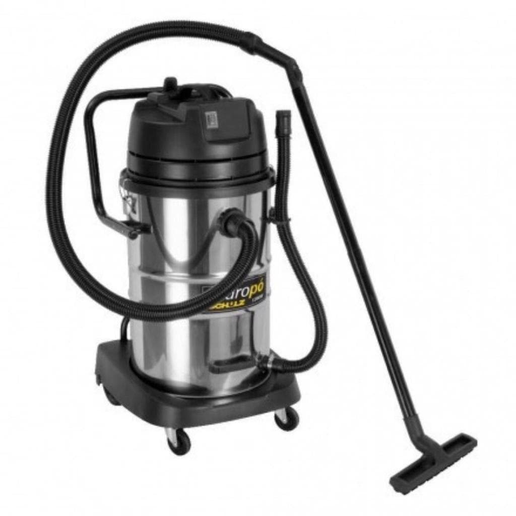 Aspirador Hidropó 50L 1200W Schulz Profissional com rodas e tubo de sucção