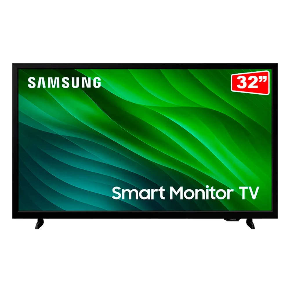 Monitor Smart TV HD 32' Samsung LS32H5000FGXZD preto