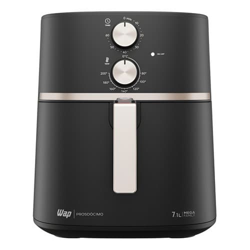 Fritadeira Elétrica Antiaderente WAP Mega Family Air Fryer 7,1L 1700W 220V