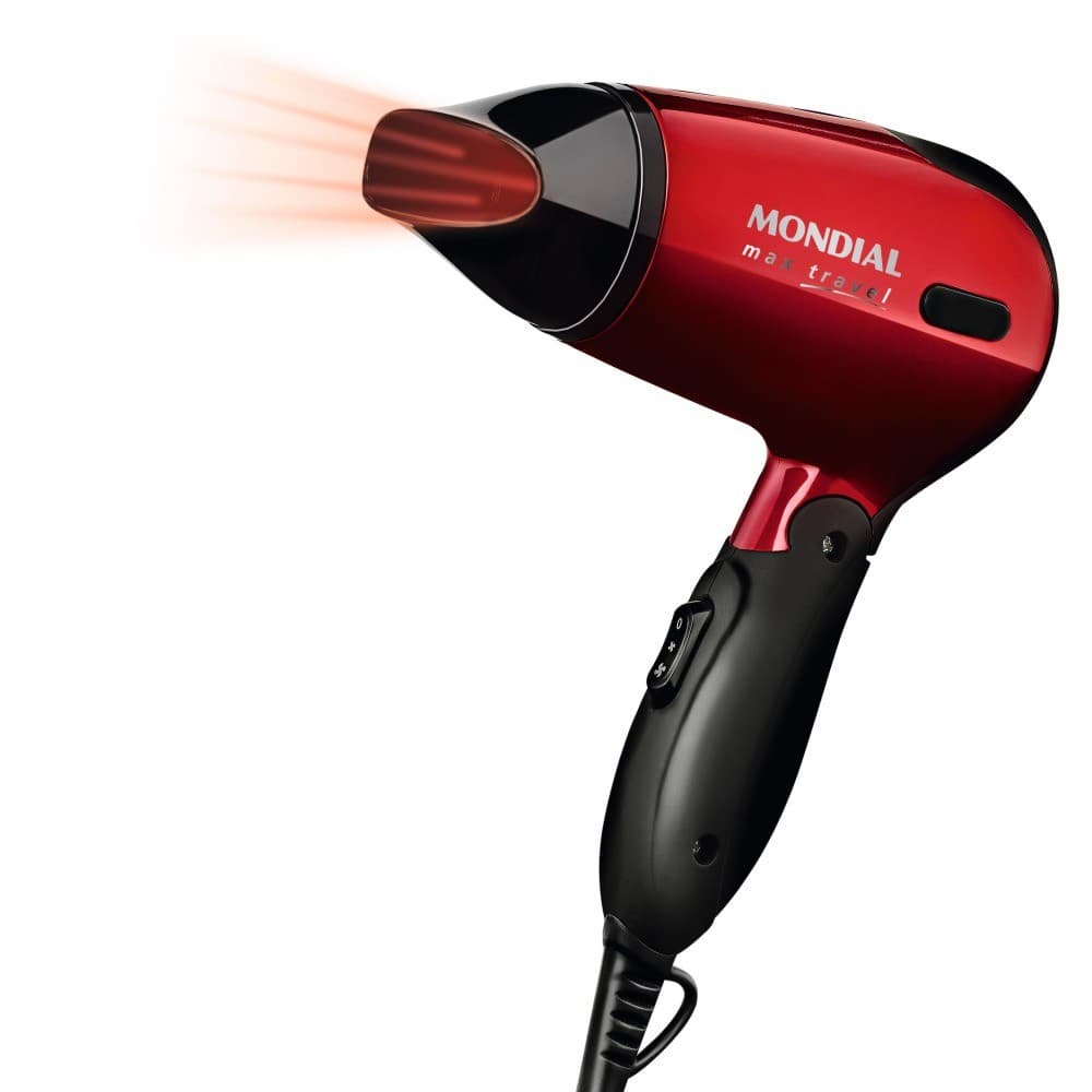 Secador de cabelo 1200 watts dobrável Max Travel - SC-10 Mondial