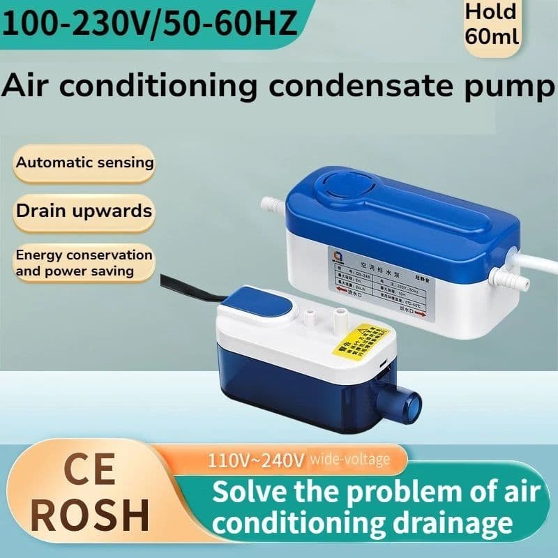Bomba De Drenagem 100-230V/50-60HZ Para Água Condensada De Ar Condicionado central Cabeça Externa 10m