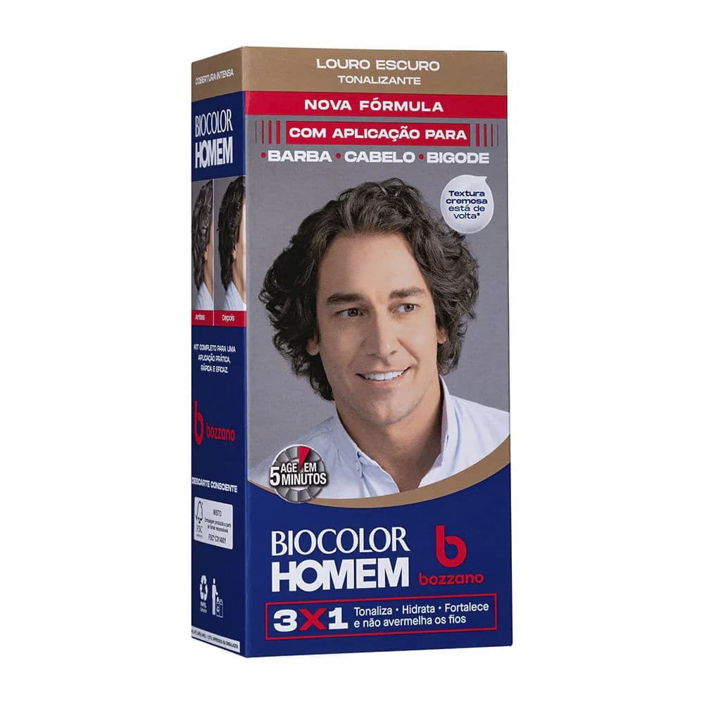 Tonalizante Biocolor Homem Louro Escuro